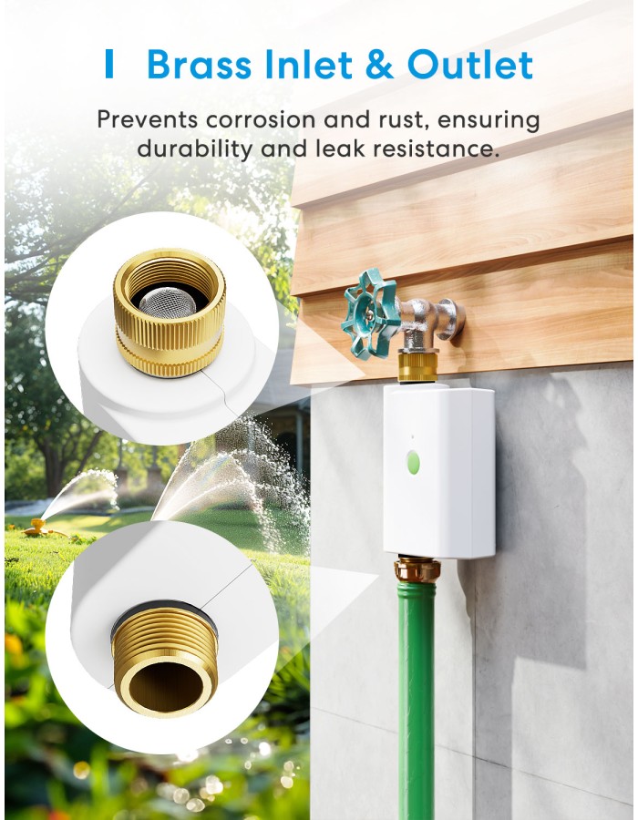 Meross Homekit Smart Wi-Fi Sprinkler Timer (Water Irrigation ) MST100HK-EU Meross Homekit Smart Wi-Fi Sprinkler Timer (Water Irrigation ) MST100HK-EU