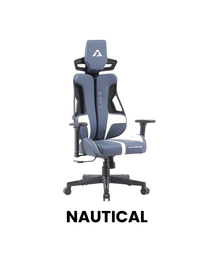 Armaggeddon Gaming Chair PU Leather EXO-III Nautical