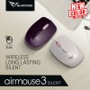 Alcatroz Mouse Wireless AIRMOUSE 3 Silent White