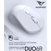 Alcatroz Mouse Wireless & BT Recharg Silent AIRMOUSE DUO 6R White (2025) Alcatroz Mouse Wireless & BT Recharg Silent AIRMOUSE DUO 6R White (2025)