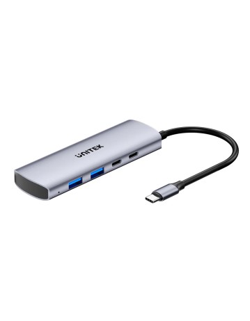 Unitek USB-C Hub 2xUSB-A 2xUSB-C 10Gbps & USB-C Power Port H1112D Unitek USB-C Hub 2xUSB-A 2xUSB-C 10Gbps & USB-C Power Port H1112D