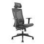 Lumivida Office Chair Ergonomic Mesh Lumbar Support Adjustable Seat/Armrest/Headrest Black CH05-8