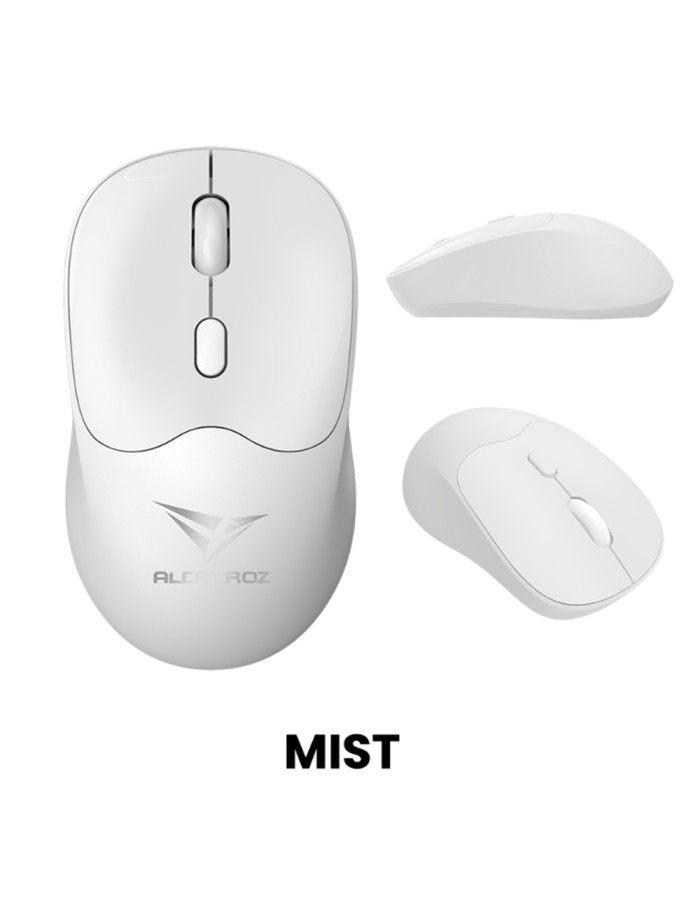Alcatroz Mouse Wireless & BT Recharg Silent AIRMOUSE DUO 6R White (2025) Alcatroz Mouse Wireless & BT Recharg Silent AIRMOUSE DUO 6R White (2025)