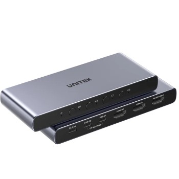Unitek HDMI/USB-C Switch 4K 4in (2xHDMI + 2xUSB-C) 1xHDMI Out V1313A