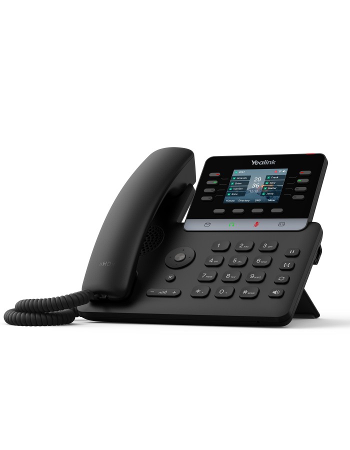 Yealink IP Phone Desktop PoE 2.8'' Gigabit, USB, Expansion, Color Screen, Bluetooth & Wi-Fi T73W