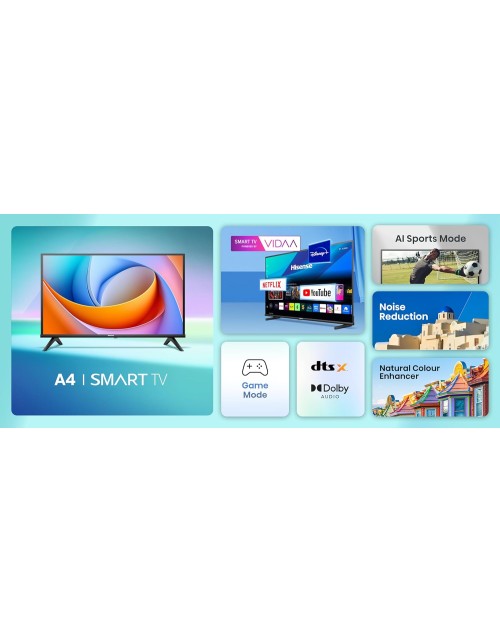 Hisense 40A4Q 40'' Full HD Smart LED TV