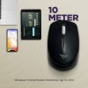 Alcatroz Mouse Wireless AIRMOUSE 3 Silent White