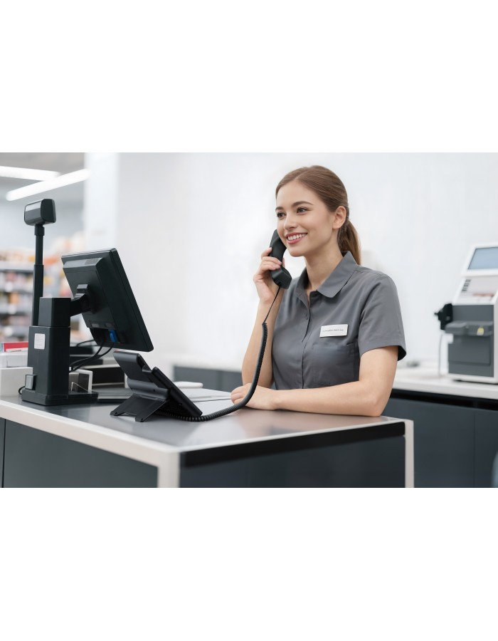 Yealink IP Phone Desktop PoE 2.8'' Gigabit, USB, Expansion, Color Screen, Bluetooth & Wi-Fi T73W