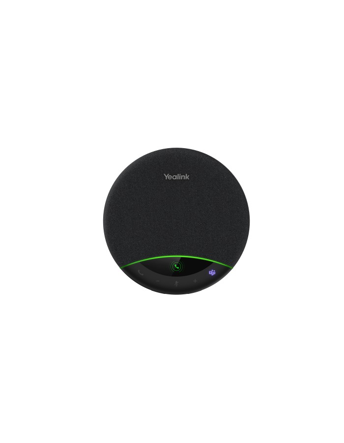 Yealink Speakerphone Bluetooth Portable, AI Microphone, 5m Voice Pickup, DaisyChain, LCD  & BT Dongle SP96 USB-C/A
