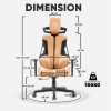 Armaggeddon Gaming Chair PU Leather EXO-III Honey Bourbon