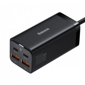 Baseus Charger Desktop 100W 2C+2U EU Black