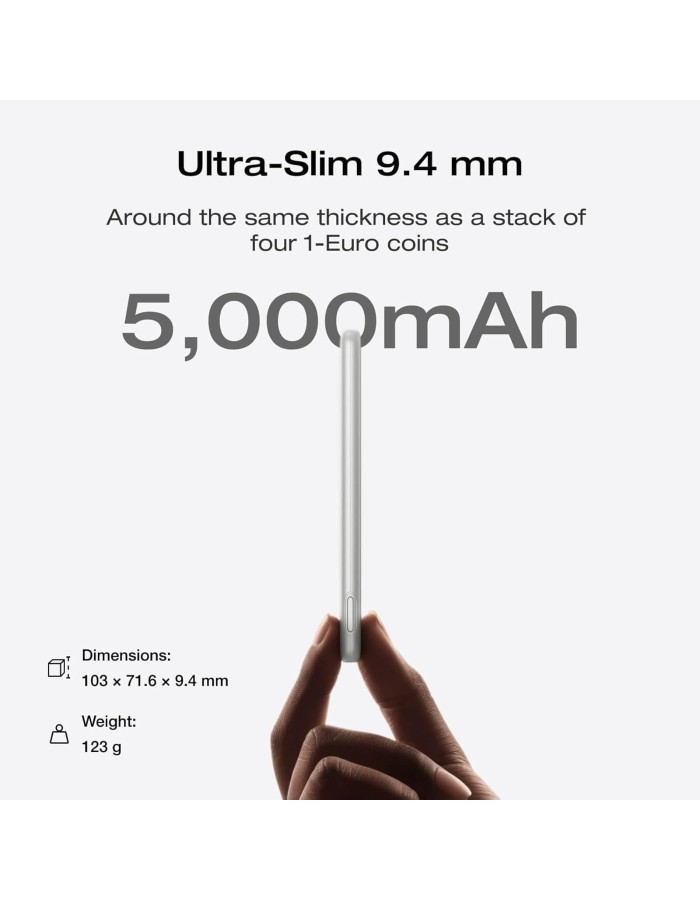 EcoFlow Charge Powerbank Magnetic RAPID 5000mAh MAG 5K Black EcoFlow Charge Powerbank Magnetic RAPID 5000mAh MAG 5K Black