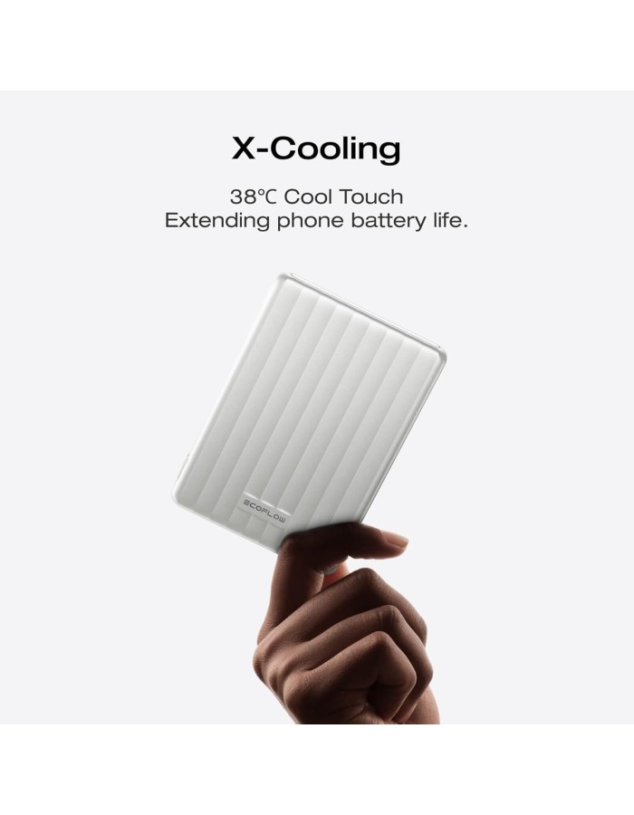 EcoFlow Charge Powerbank Magnetic RAPID 5000mAh MAG 5K Black EcoFlow Charge Powerbank Magnetic RAPID 5000mAh MAG 5K Black