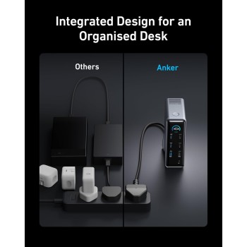 Anker Prime Docking Station 14- in-1 160W Black Anker Prime Docking Station 14- in-1 160W Black