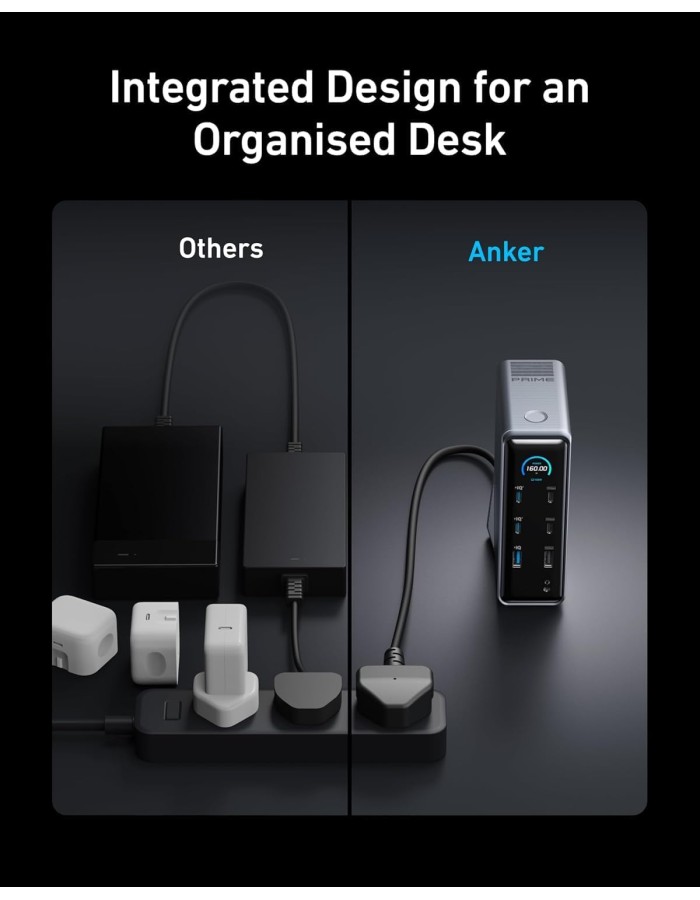Anker Prime Docking Station 14- in-1 160W Black Anker Prime Docking Station 14- in-1 160W Black