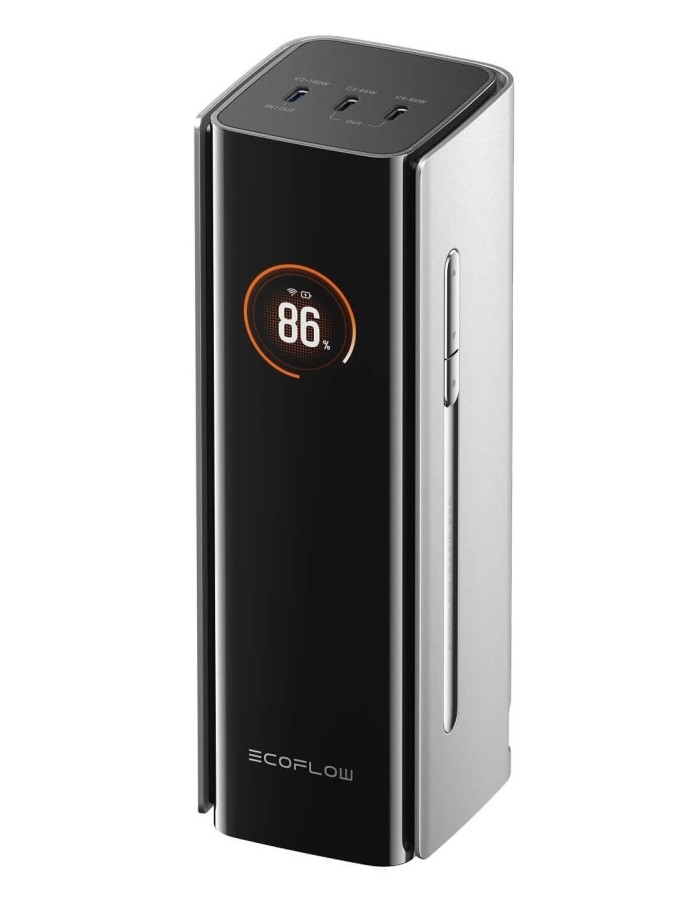 EcoFlow RAPID Pro Powerbank - Recharge in only 20mins - 27650mAh 300W - 140W Built-in Cable