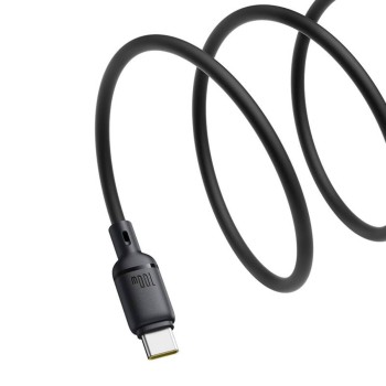 Baseus Cable USB-C to USB-C Silky Series 2.0m 100W Black