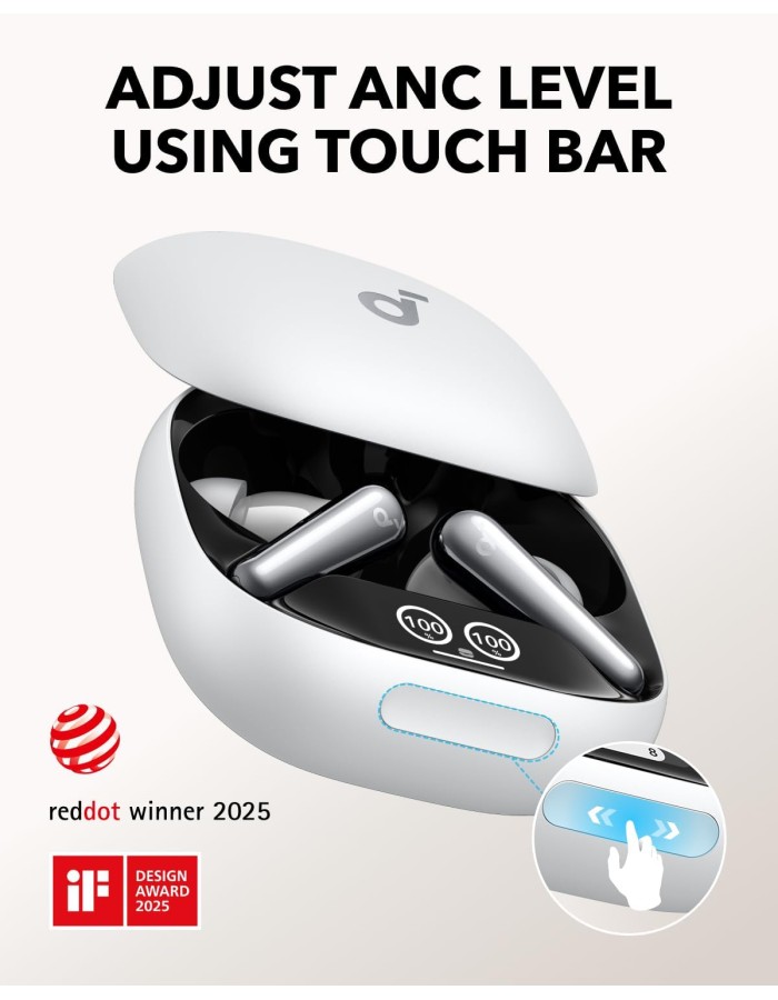 Anker Soundcore TWS Earphones Liberty 4 Pro White Anker Soundcore TWS Earphones Liberty 4 Pro White