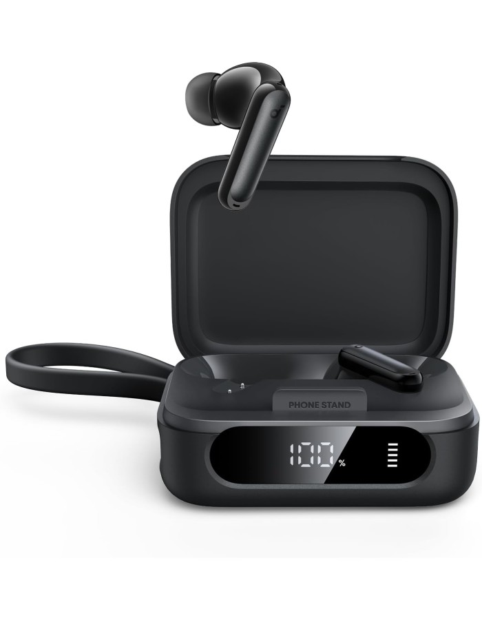 Anker Soundcore P41i T Earbuds with Portable Phone Charger (Built-in) black