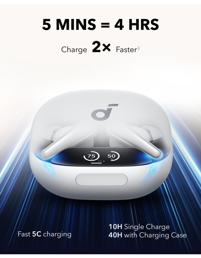 Anker Soundcore TWS Earphones Liberty 4 Pro White Anker Soundcore TWS Earphones Liberty 4 Pro White