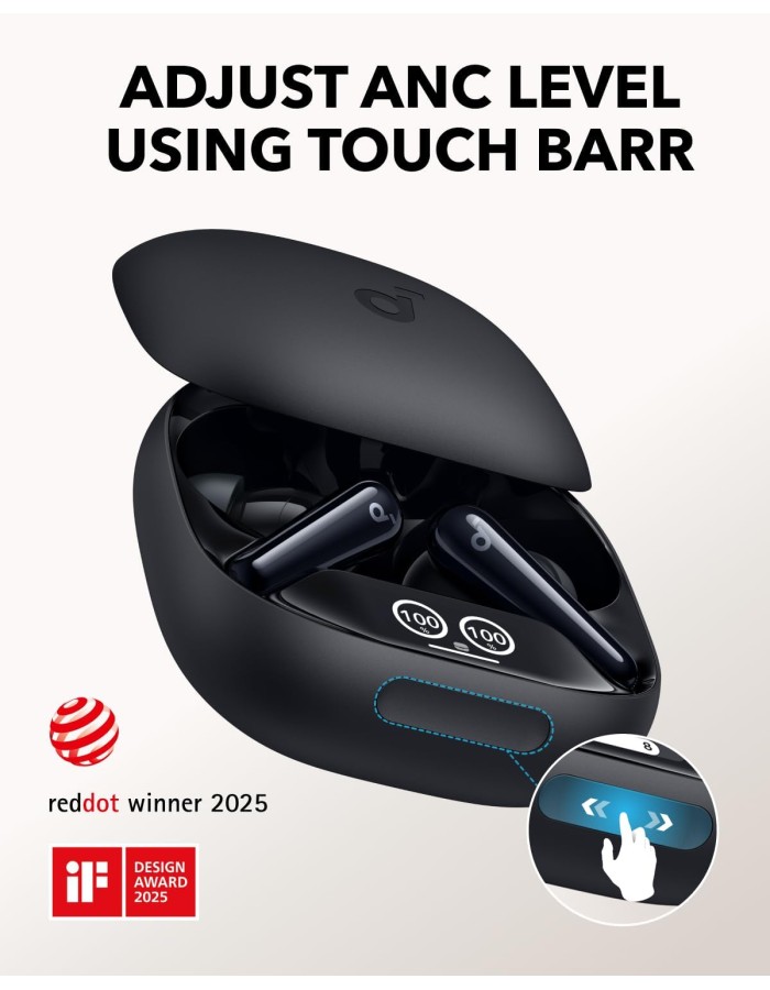 Anker Soundcore TWS Earphones Liberty 4 Pro Black