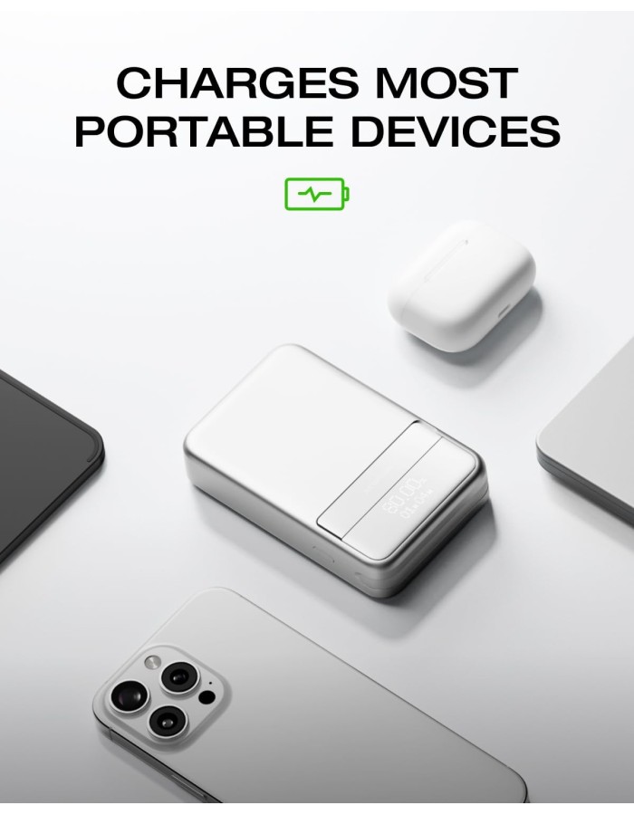 EcoFlow Charge Powerbank Magnetic RAPID 10000mAh Silver EcoFlow Charge Powerbank Magnetic RAPID 10000mAh Silver
