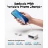 Anker Soundcore P41i T Earbuds with Portable Phone Charger (Built-in) White