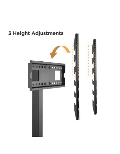 Brateck FS32-46W TV Trolley with Shelf 60x40 1.53m 40kg Brateck FS32-46W TV Trolley with Shelf 60x40 1.53m 40kg