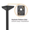 Brateck TV Ceiling Mount Twin 60x40 50kg/Screen 1.08m Lockable LVC03-246TS-02 Brateck TV Ceiling Mount Twin 60x40 50kg/Screen 1.08m Lockable LVC03-246TS-02