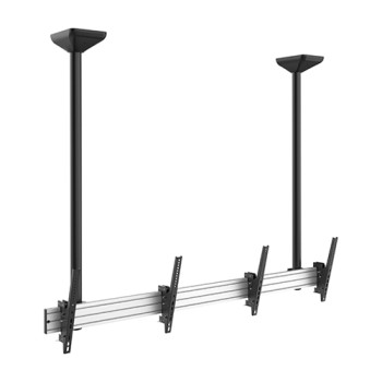 Brateck TV Ceiling Mount Twin 60x40 50kg/Screen 1.58m Lockable LVC03-246TL-02 Brateck TV Ceiling Mount Twin 60x40 50kg/Screen 1.58m Lockable LVC03-246TL-02