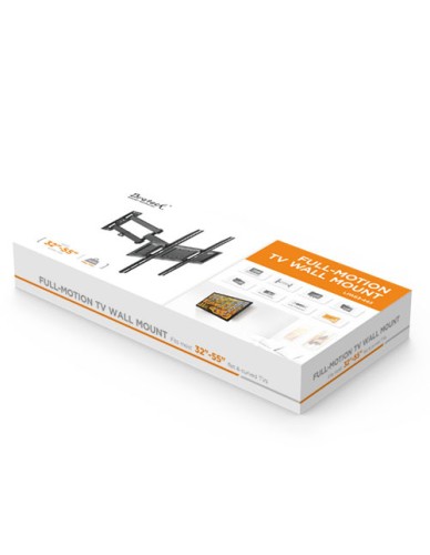 Brateck TV Mount 40x40 Turn 2-Arm 43cm LPA63-443 Brateck TV Mount 40x40 Turn 2-Arm 43cm LPA63-443
