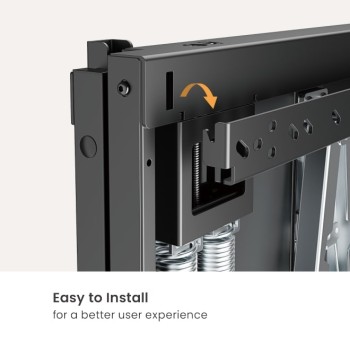 Brateck IFP Wall Mount Manual Vertical Motion 60x60 65kg HAW400E-65