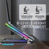 Alcatroz Laptop Cooler Vendaval G2 RGB Black Alcatroz Laptop Cooler Vendaval G2 RGB Black