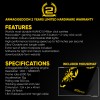 Armaggeddon SCORPION 7 Lite Wired Programmable RGB Gaming Mouse 12800 CPI