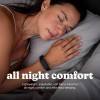 HoMedics WAKEBAND Cream White Vibrating Alarm Wristband for a Gentle Wakeup