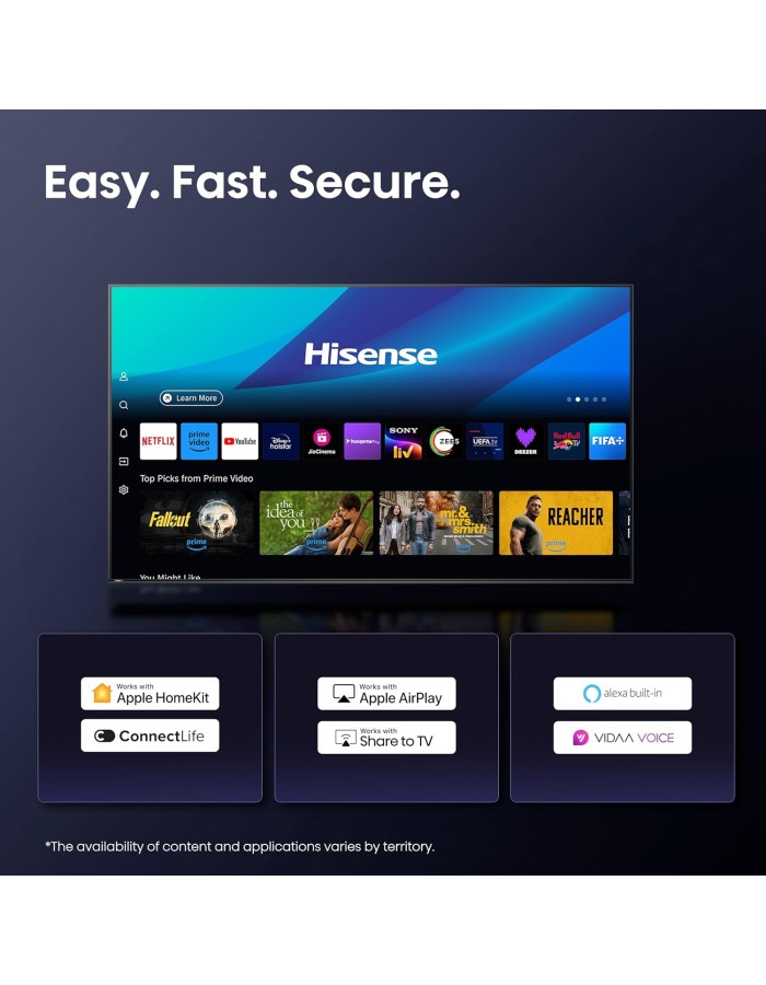 Hisense 55E7Q PRO 55'' 4K Smart QLED TV 144 HZ
