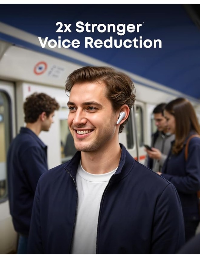 Anker Soundcore Liberty 5 Earphones ANC LDAC with Dolby Audio (White)