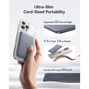 Baseus Powerbank Wireless 20W 5000mAh PicoGo AM41