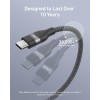 Anker Mobile Cable USB C to USB C 1.8m 240W Black