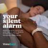 HoMedics WAKEBAND Cream White Vibrating Alarm Wristband for a Gentle Wakeup