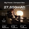 EcoFlow RAPID Pro Powerbank - Recharge in only 20mins - 27650mAh 300W - 140W Built-in Cable