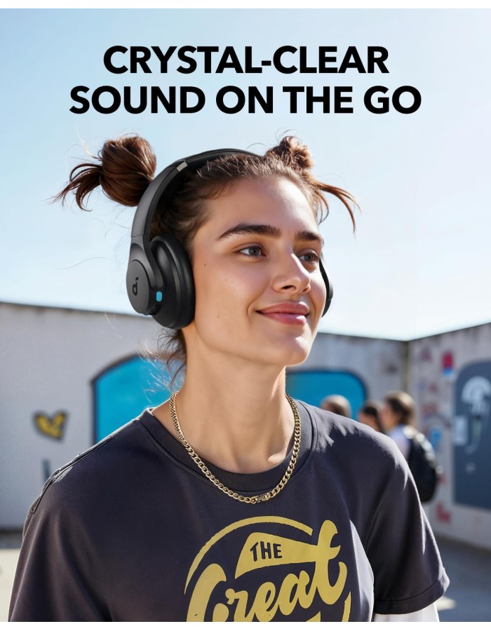 Anker Soundcore Q11i Over Ear Wireless Headphones HiRes Audio Grey Anker Soundcore Q11i Over Ear Wireless Headphones HiRes Audio Grey
