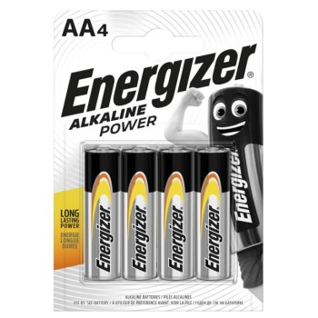Energizer Alkaline Power AA Batteries (4pcs)