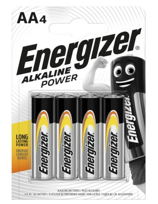 Energizer Alkaline Power AA Batteries (4pcs) Energizer Alkaline Power AA Batteries (4pcs)