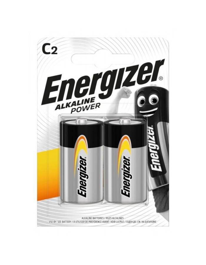 Energizer Alkaline Power C Batteries (2pcs)