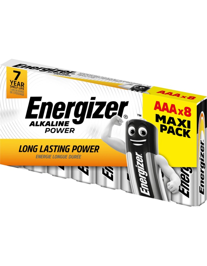 Energizer Alkaline Power AAA Batteries (8pcs) Energizer Alkaline Power AAA Batteries (8pcs)