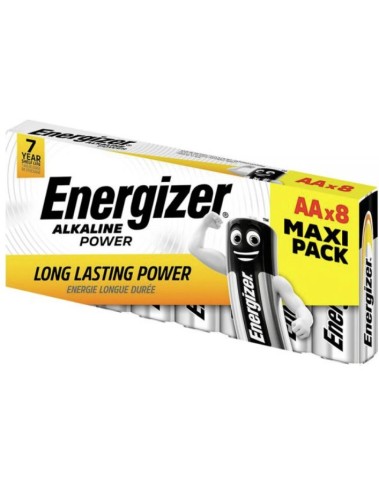 Energizer Alkaline Power AA Batteries (8pcs)