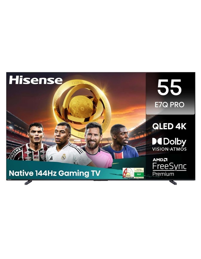 Hisense 55E7Q PRO 55'' 4K Smart QLED TV 144 HZ