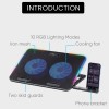 Alcatroz Laptop Cooler Vendaval G2 RGB Black Alcatroz Laptop Cooler Vendaval G2 RGB Black