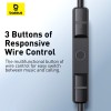 Baseus Earphones Wired Type C CZ17 Black Baseus Earphones Wired Type C CZ17 Black